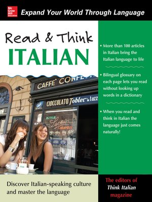 cover image of Read and Think Italian